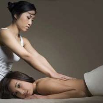 asian lesbian oil massage