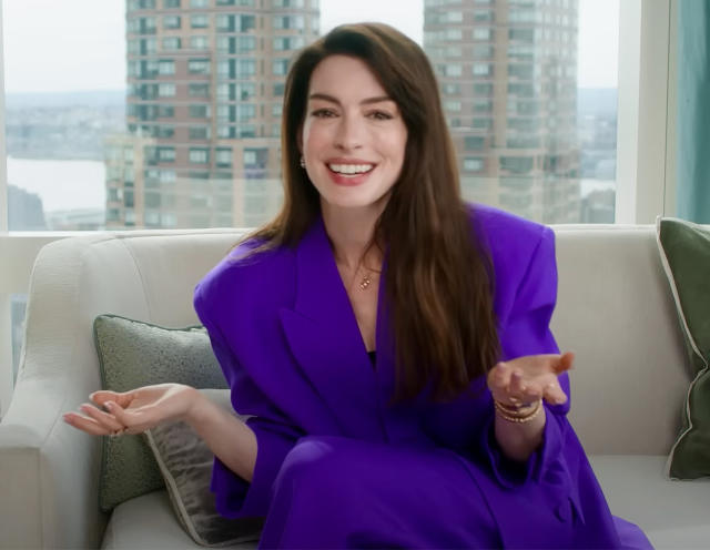 chelsea menard recommends anne hathaway get smart robe pic