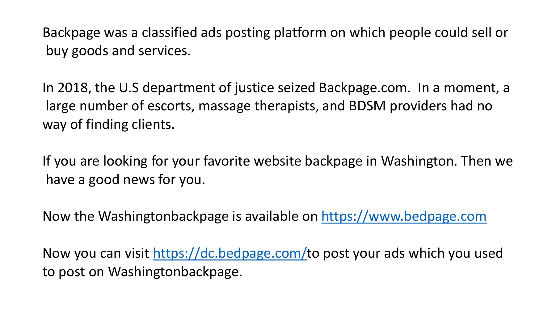 daniel tabada recommends Back Page Washington Dc