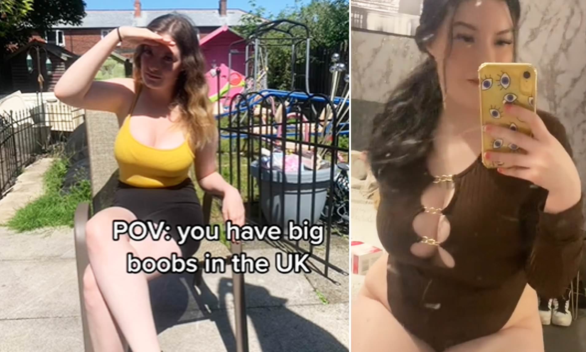 Best of Big boobs in public
