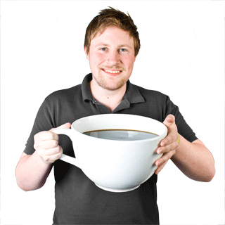 christine devin recommends big cup of coffee gif pic