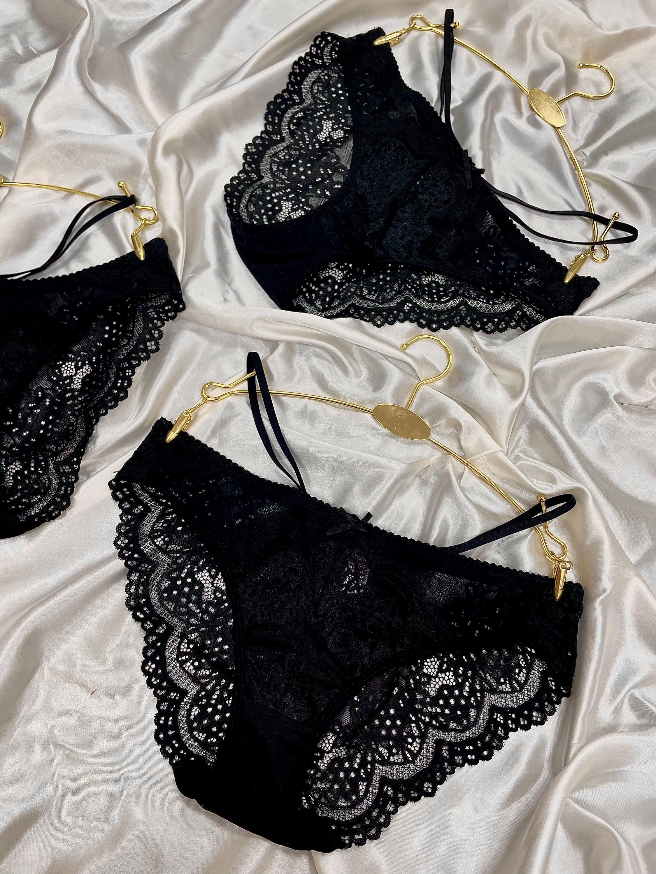 Best of Black lace panties tumblr