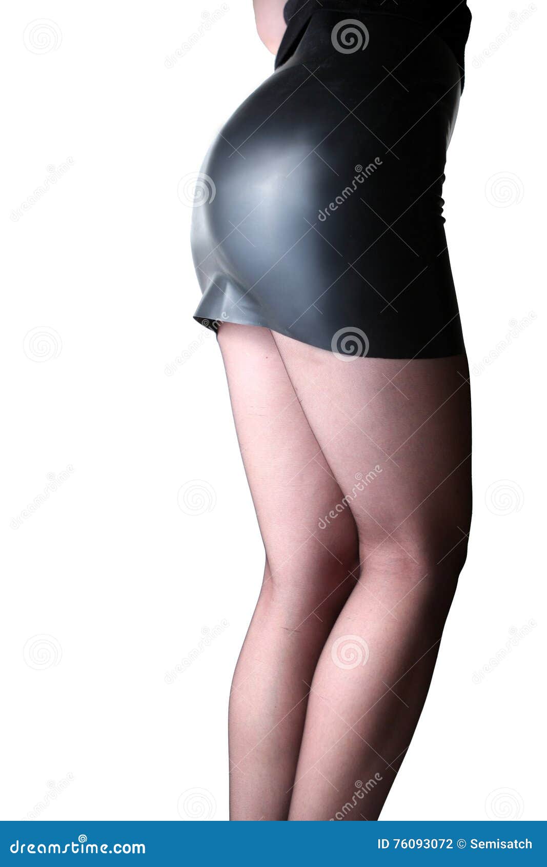 aron helm add black pantyhose mini skirt photo