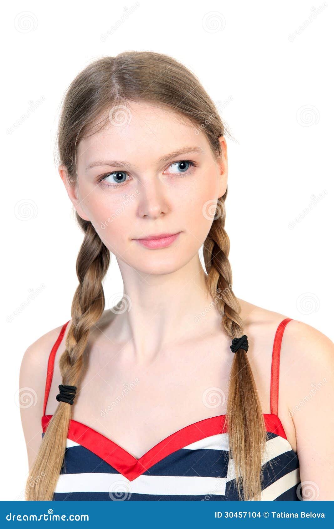 brianna cortazar share blonde girl with braids photos