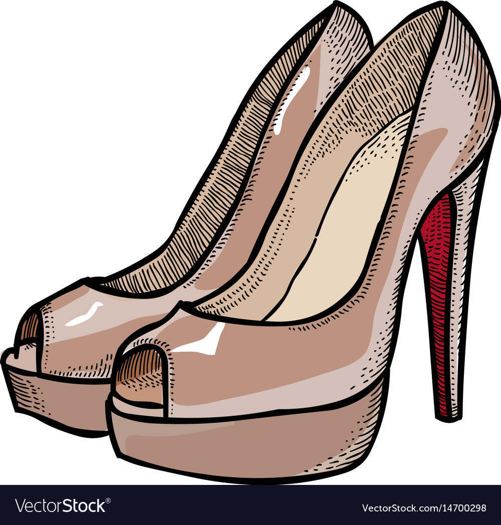 Best of Cartoon high heel shoes