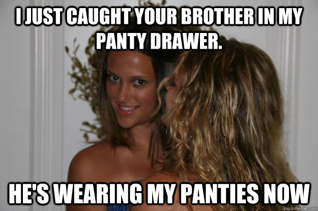 connie guillen recommends Caught In Panty Drawer