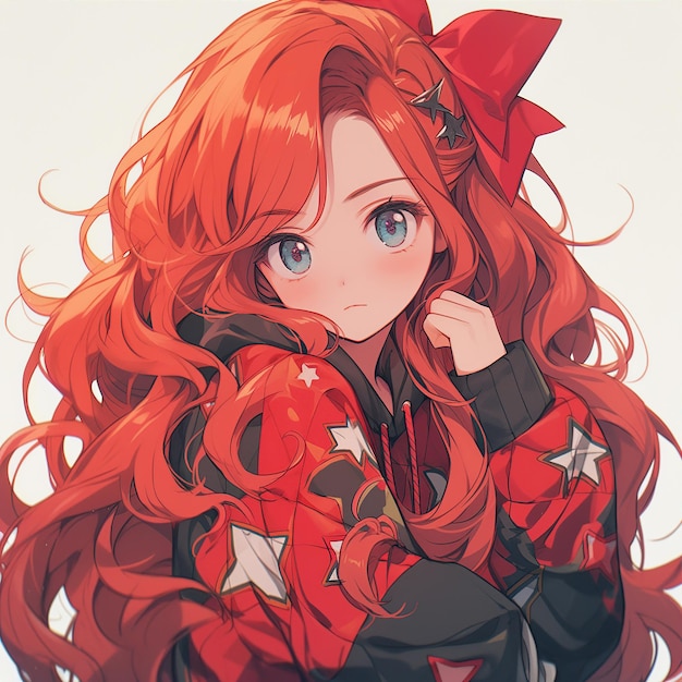 amanda perks recommends anime girl with curly red hair pic