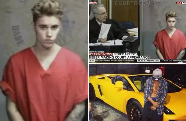 Justin Bieber Biting Nipple offenders registry