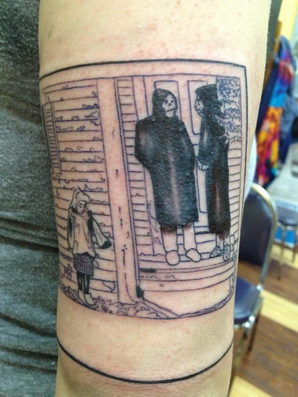 dario fernandez recommends The Devil And God Are Raging Inside Me Tattoo