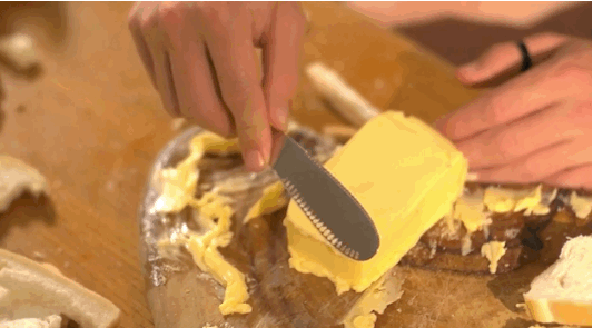 ashley sydnor add hot knife through butter gif photo