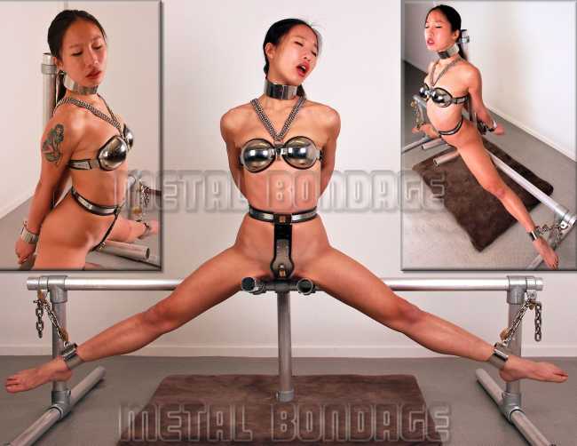 Best of Girls in steel bondage