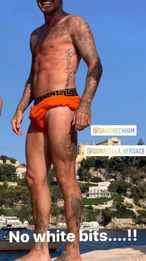 didi king recommends david beckham full frontal pic