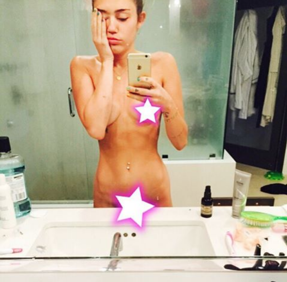 cyrus reporter share disney stars naked photos