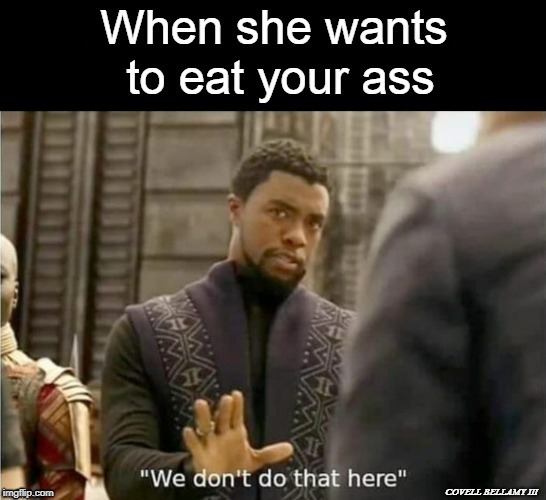 do you eat ass meme