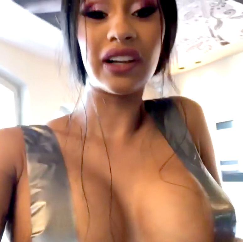devin tennant recommends cardi b titts pic