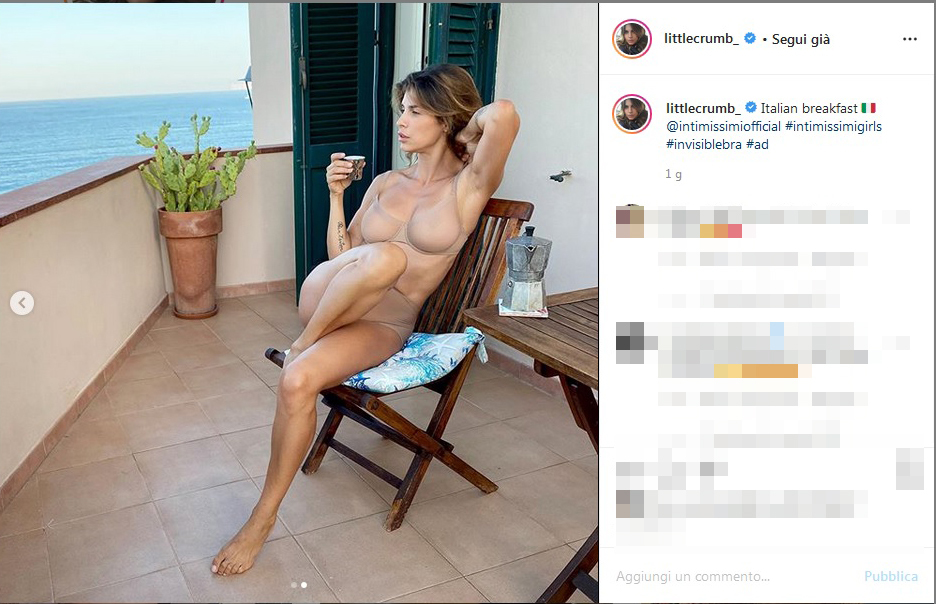 elisabetta canalis nue