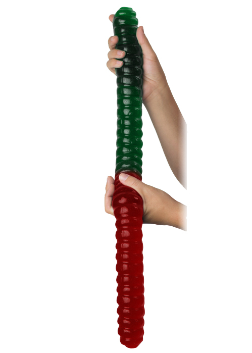 abbas tashakkori share foot long gummy worm photos