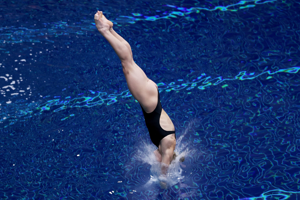 Best of Female divers wardrobe malfunction