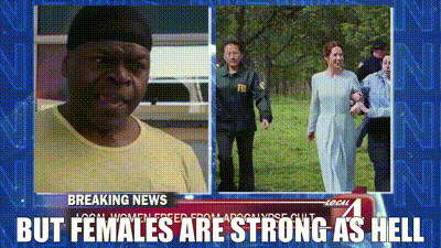 Best of Females are strong as hell gif