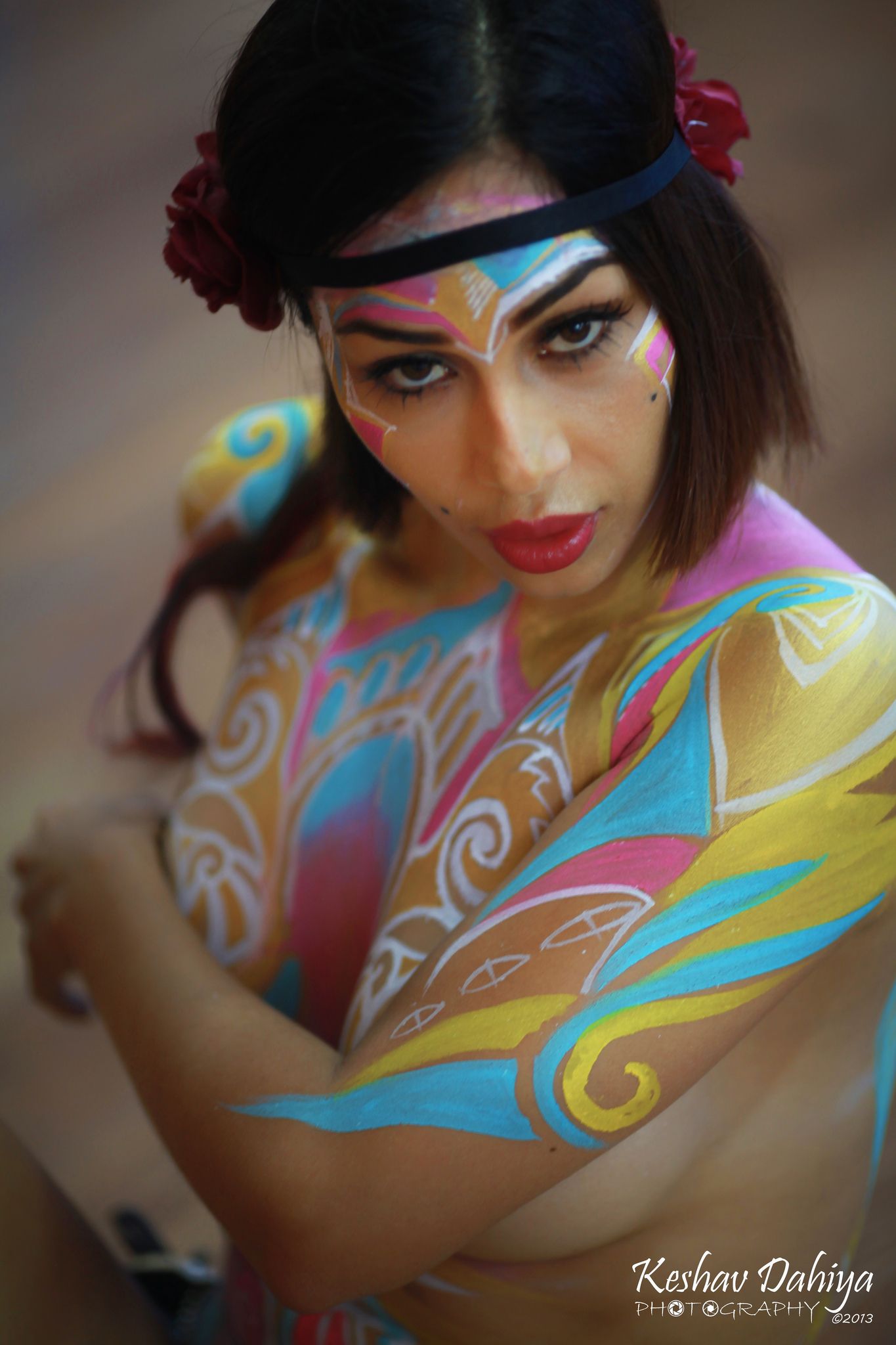 chris brubacher recommends Girl Body Painting Image