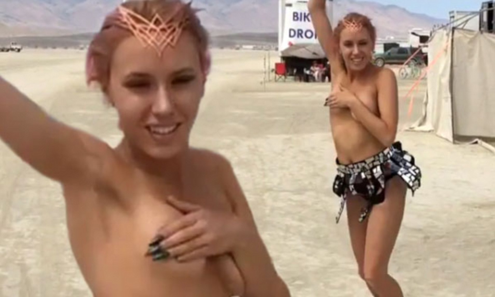 ariyan arrie recommends burning man naked pic
