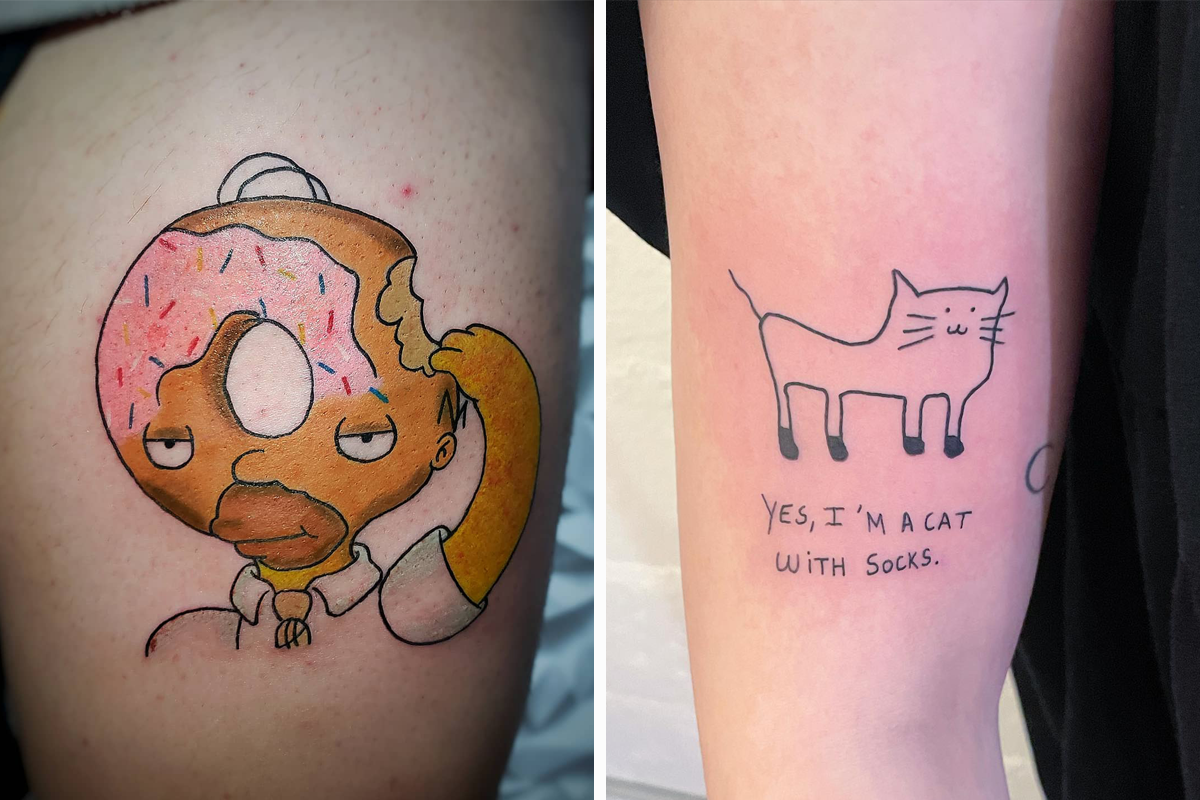 daniella baliscao recommends funny tattoos to get on your bum pic