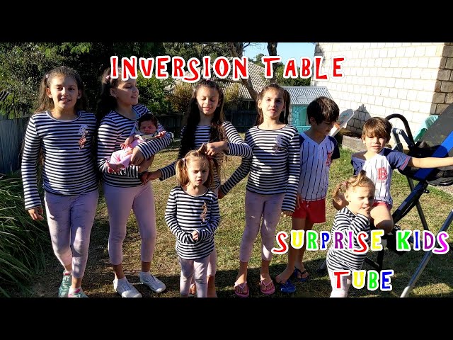 claire constantinou recommends girl on inversion table pic