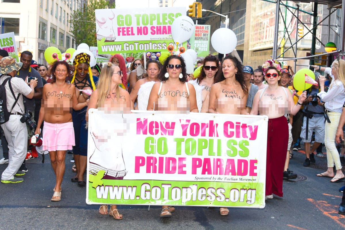Best of Go topless day in nyc