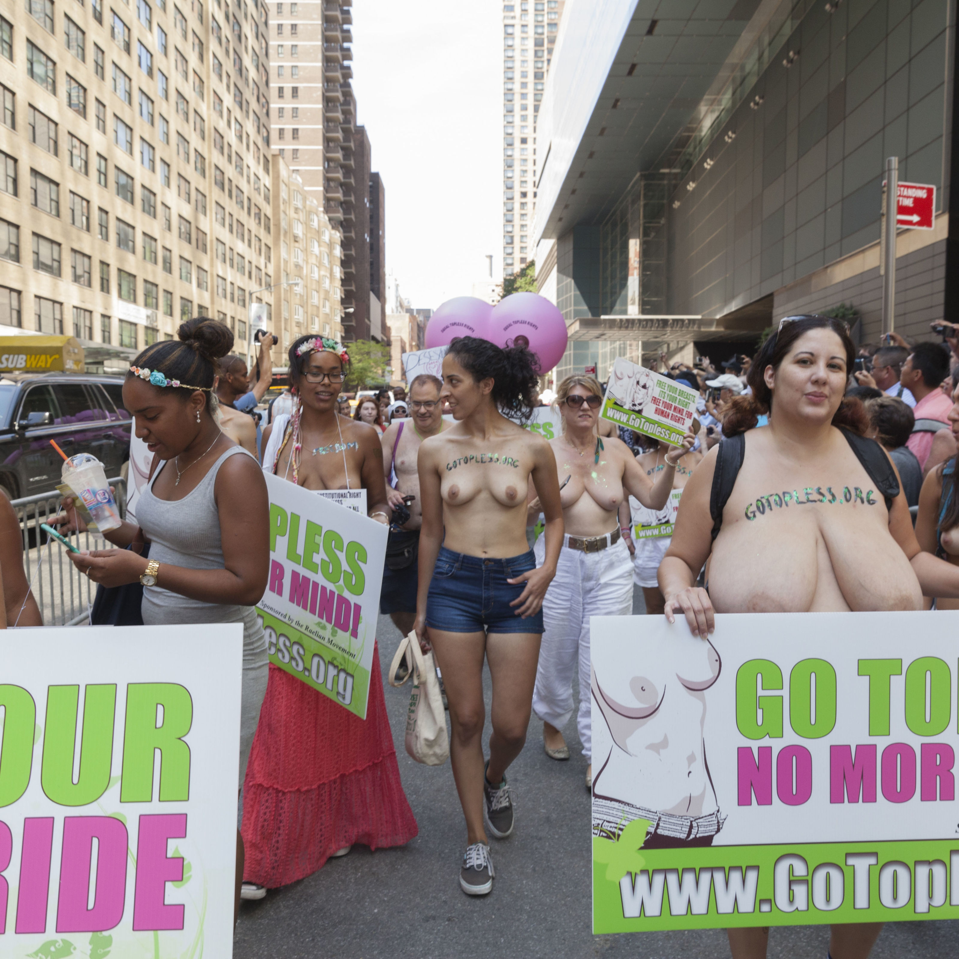 coleton morgan recommends go topless day in nyc pic