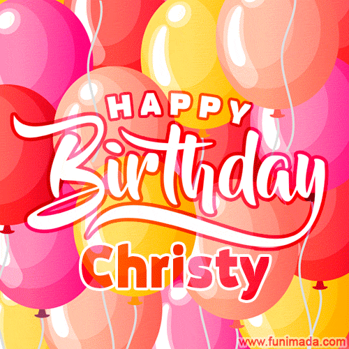 darryl nagel recommends Happy Birthday Christy Gif
