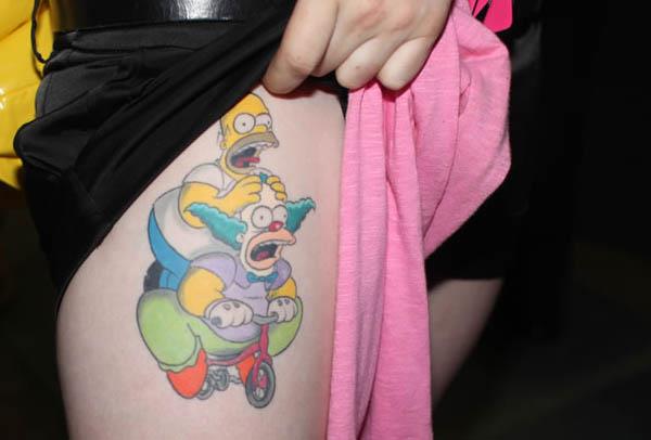 Homer Simpson Vag Tattoo hardcore tube