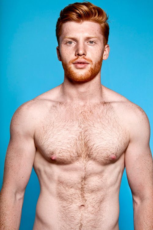 Hot Naked Redhead Guys sexy portraits