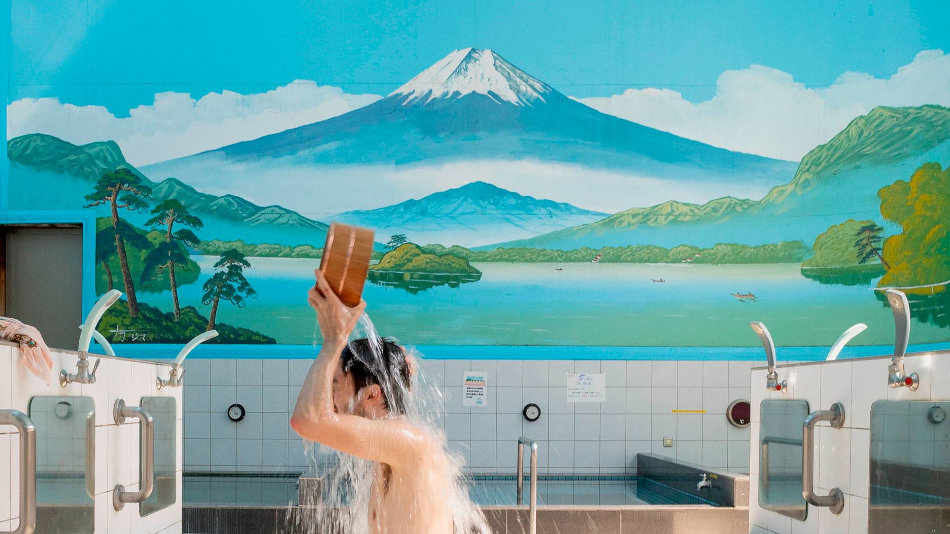 deborah clifton add japanese public bath video photo