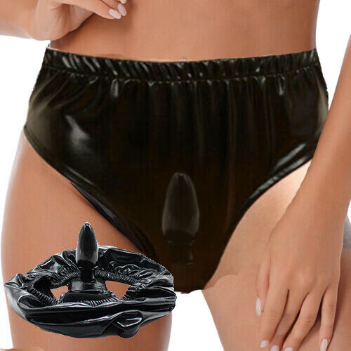 latex panties with dildo