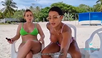 leabians have anal sex on nude beach porn