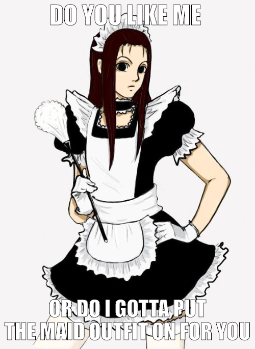 andy thornberry recommends maid outfit meme pic