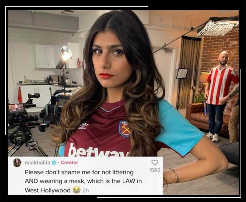 antionette baxter recommends mia khalifa new videos pic