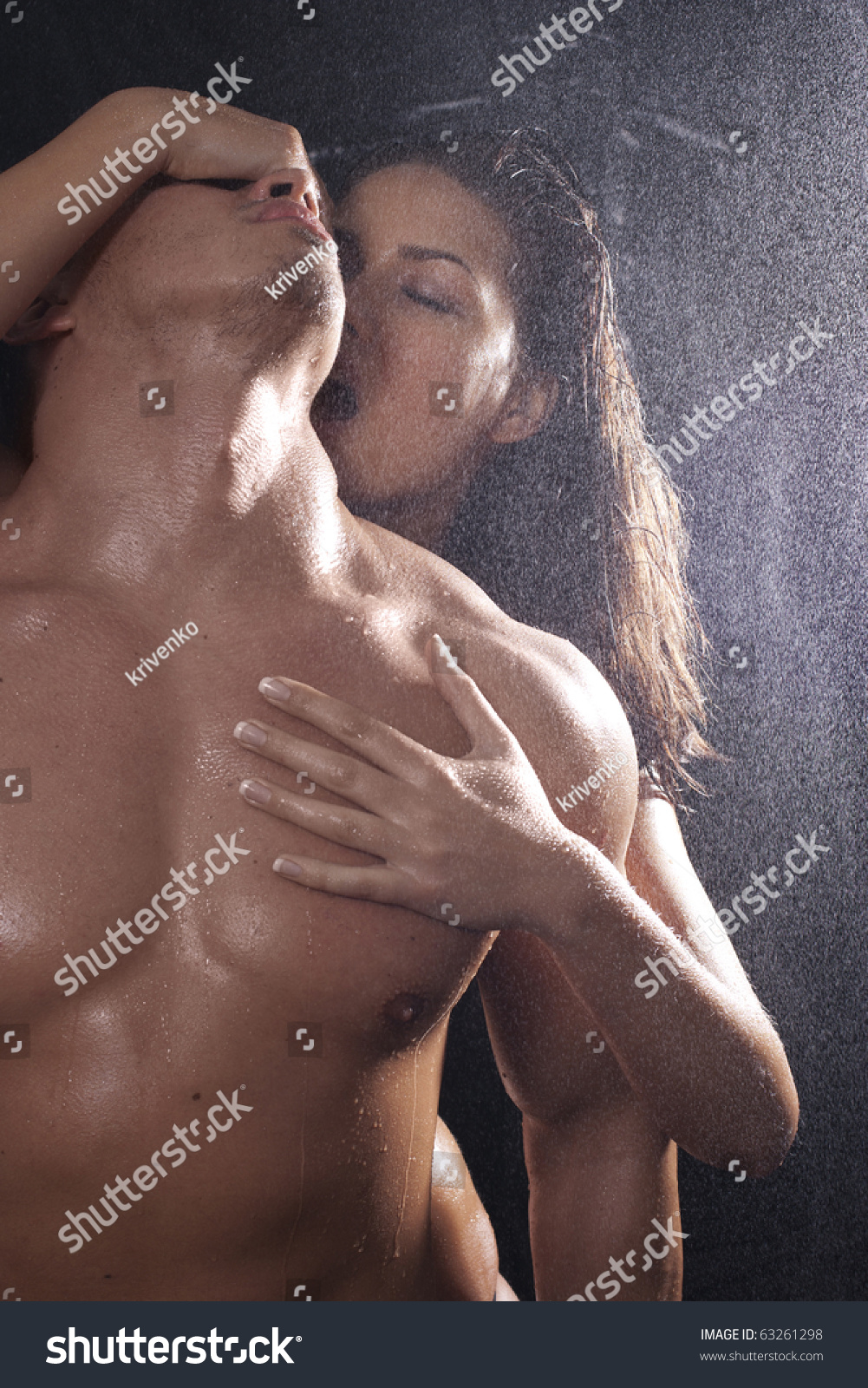 Best of Naked couple in shower
