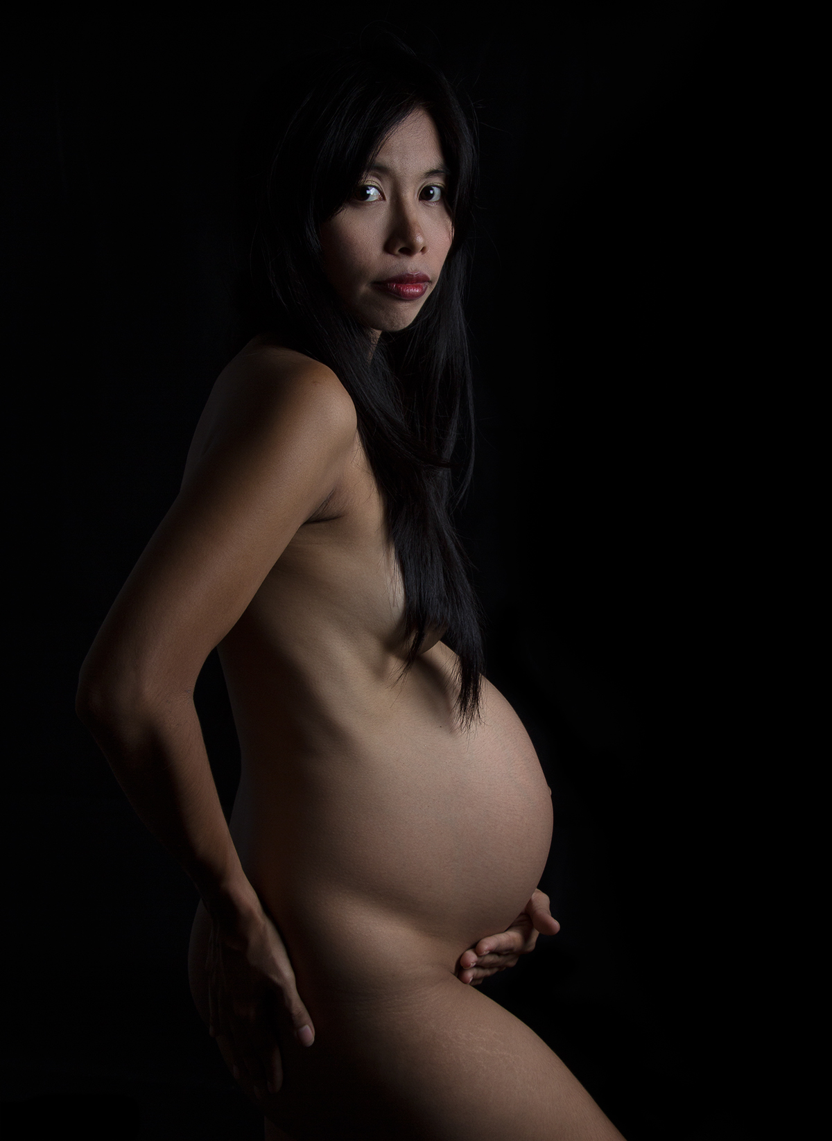 Best of Naked pregnant asian women