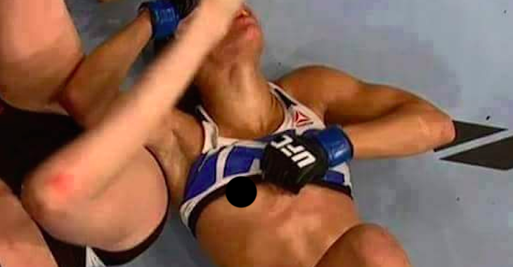 amy luc recommends nip slip during ufc fight pic