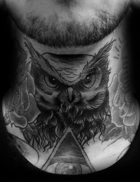 carole gifford add owl throat tattoo photo