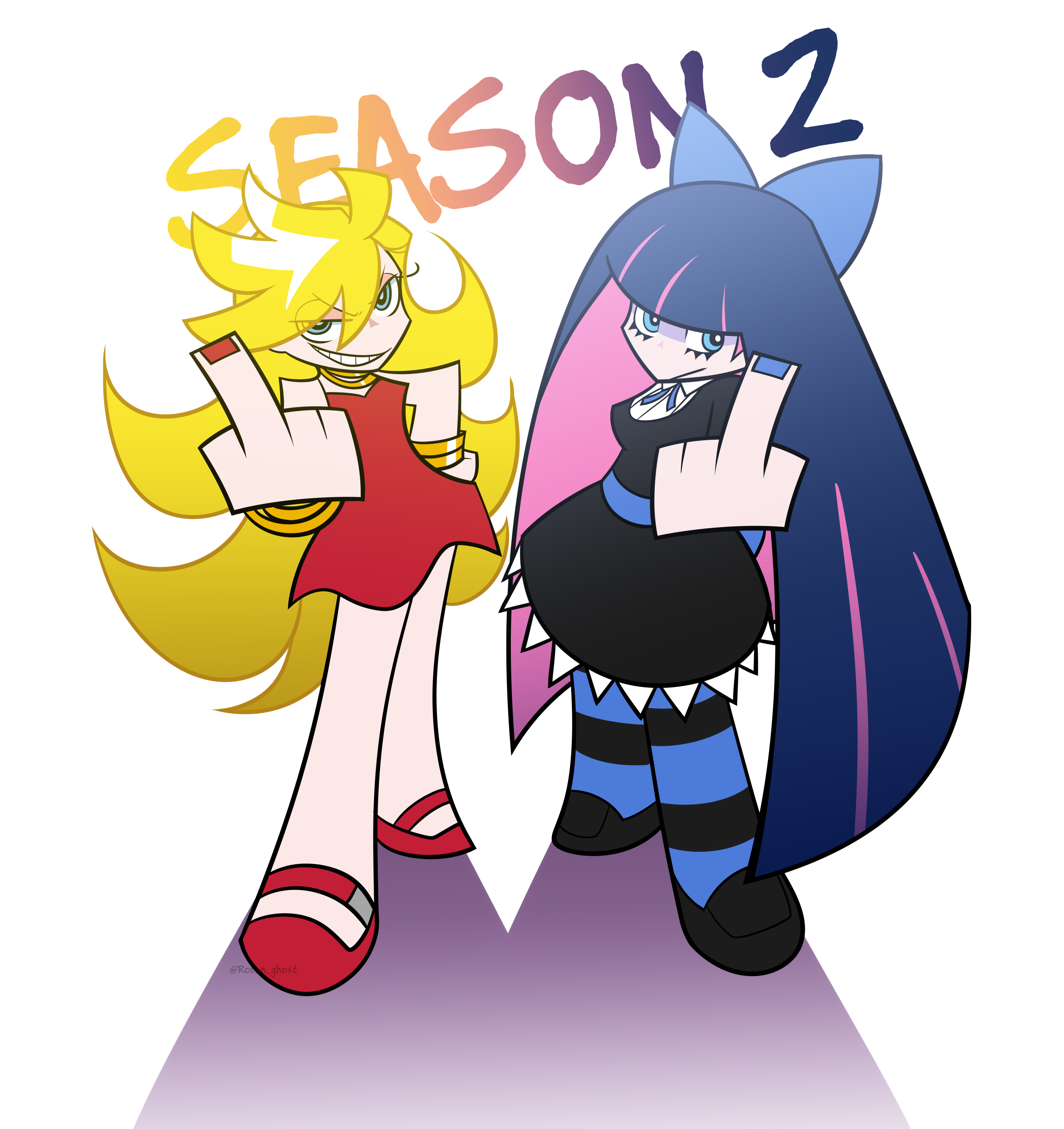 charlotte wray recommends panty and stocking season 2 pic