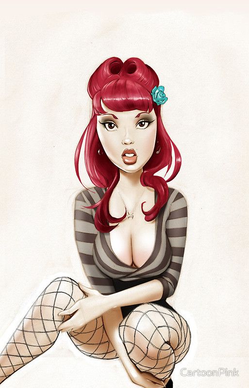 ajan pogi recommends sexy cartoon pin up girls pic