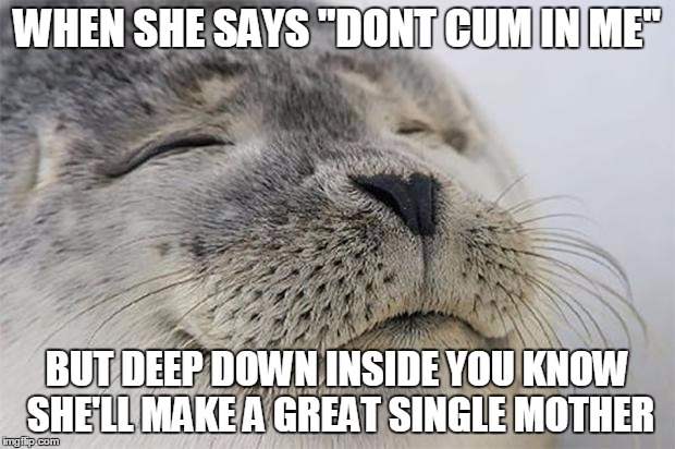 she says cum in me