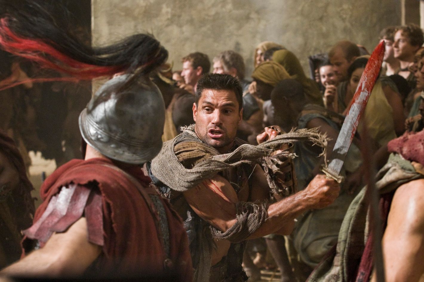 benjamin zielinski recommends spartacus blood and sand ilithyia love scene pic