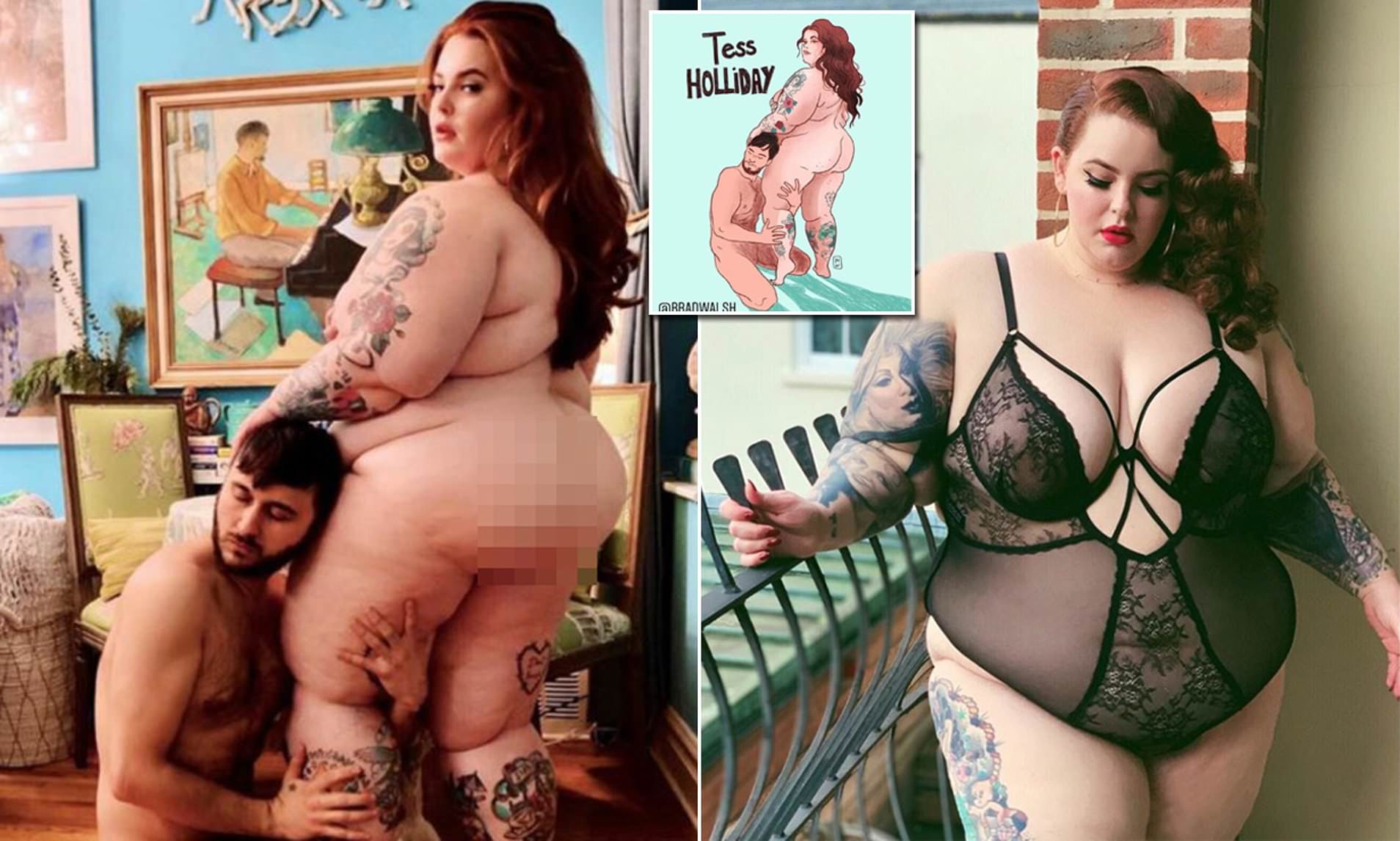 brad spearman add photo tess holliday porn