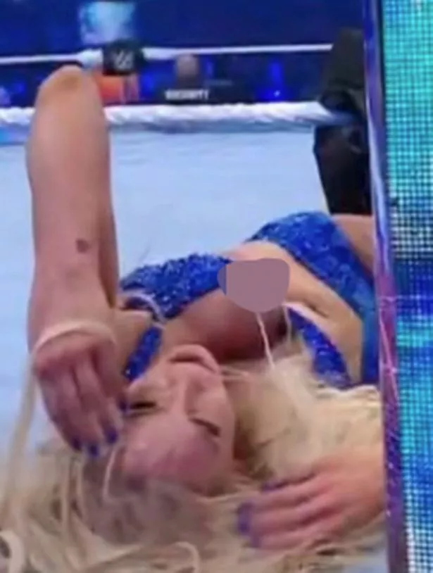 annika ivarsson recommends total divas wardrobe malfunction pic