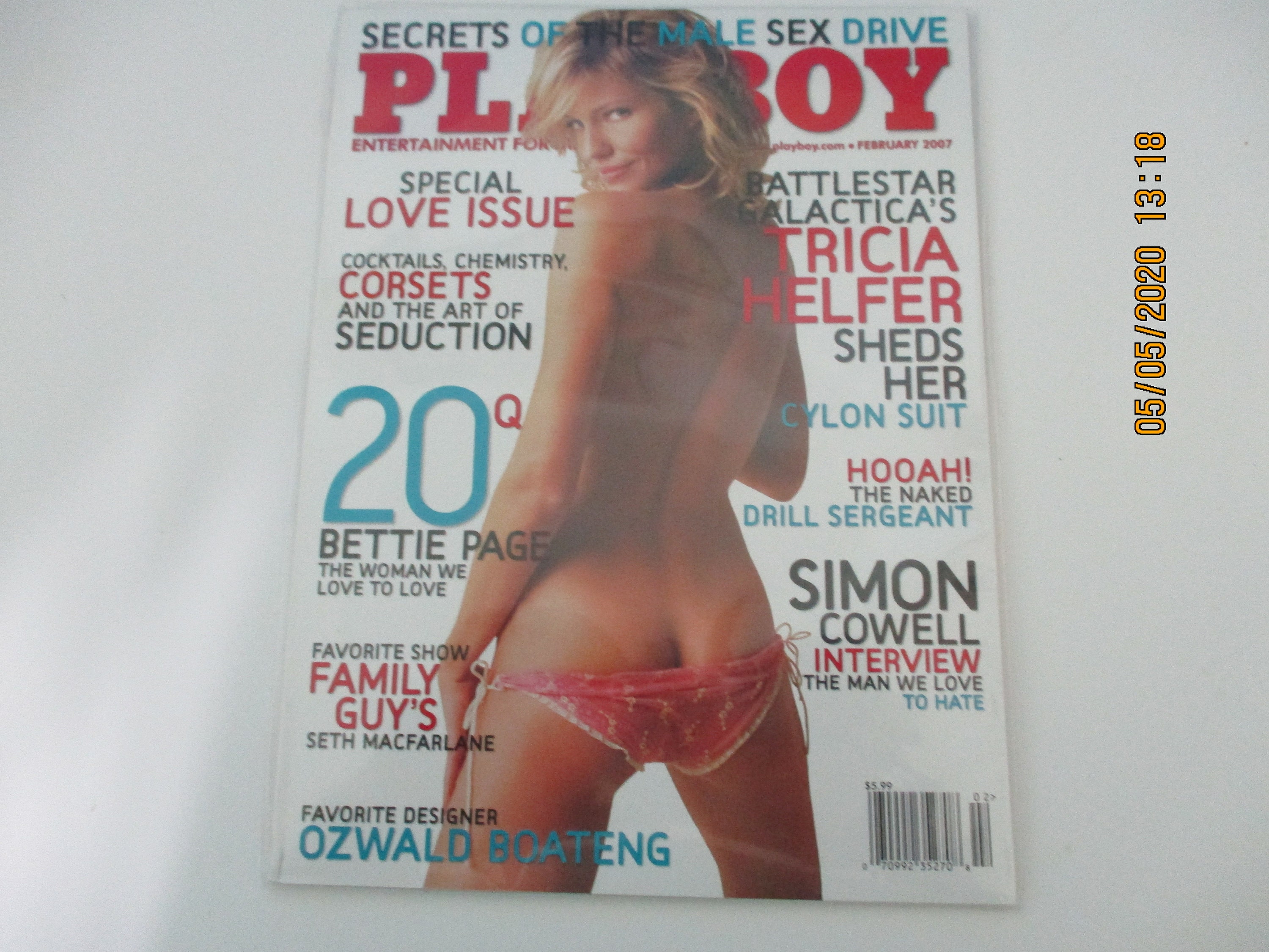 adrian mead share tricia helfer playboy pictures photos