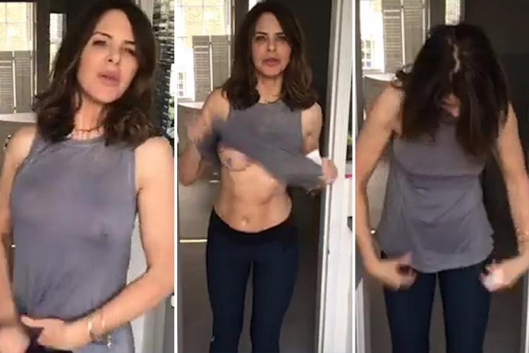 alvin soo recommends trinny woodall boob flash pic